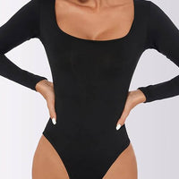 Langärmliger Tanga Bodysuit 